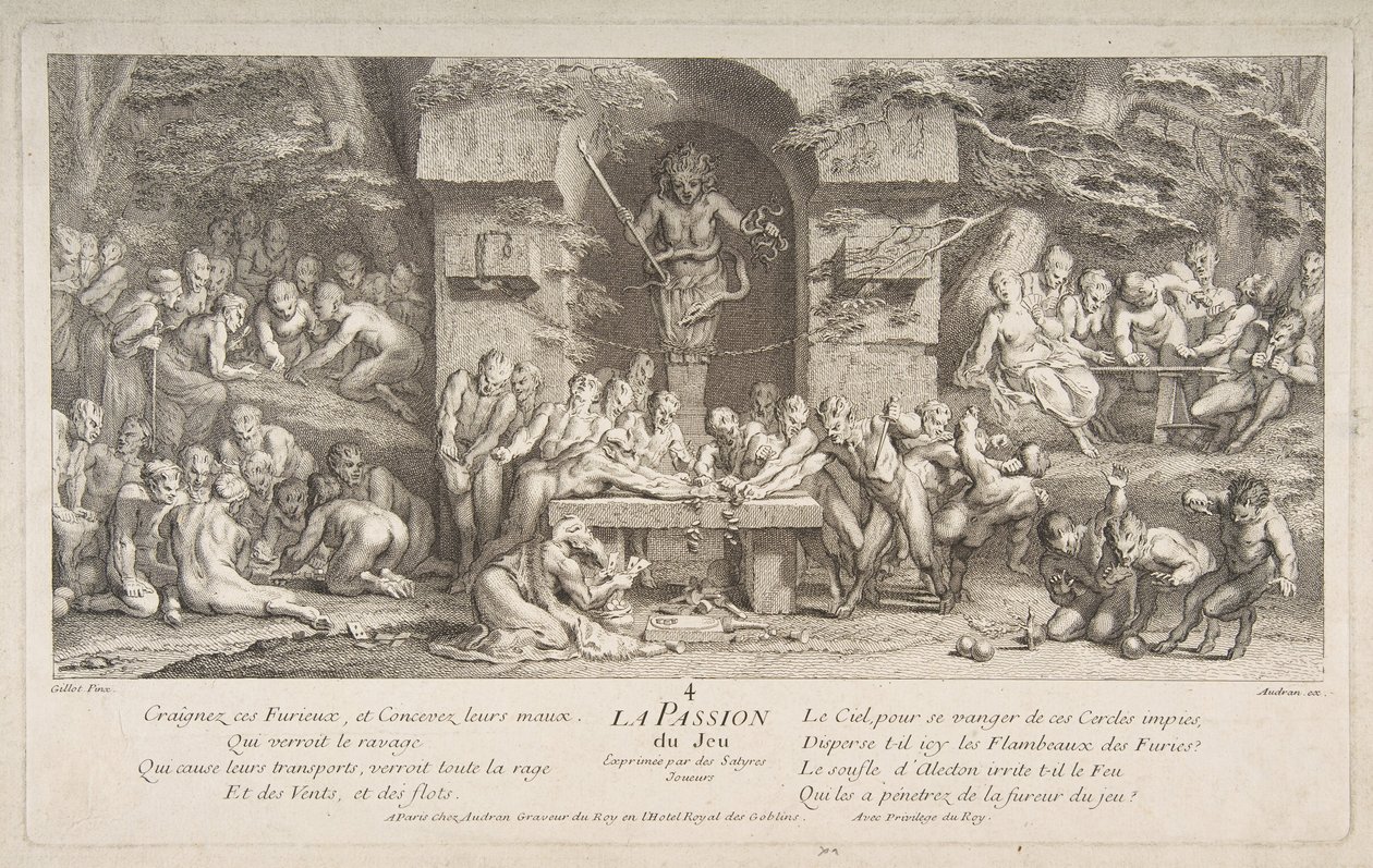 La Passion du jeu - Claude Gillot
