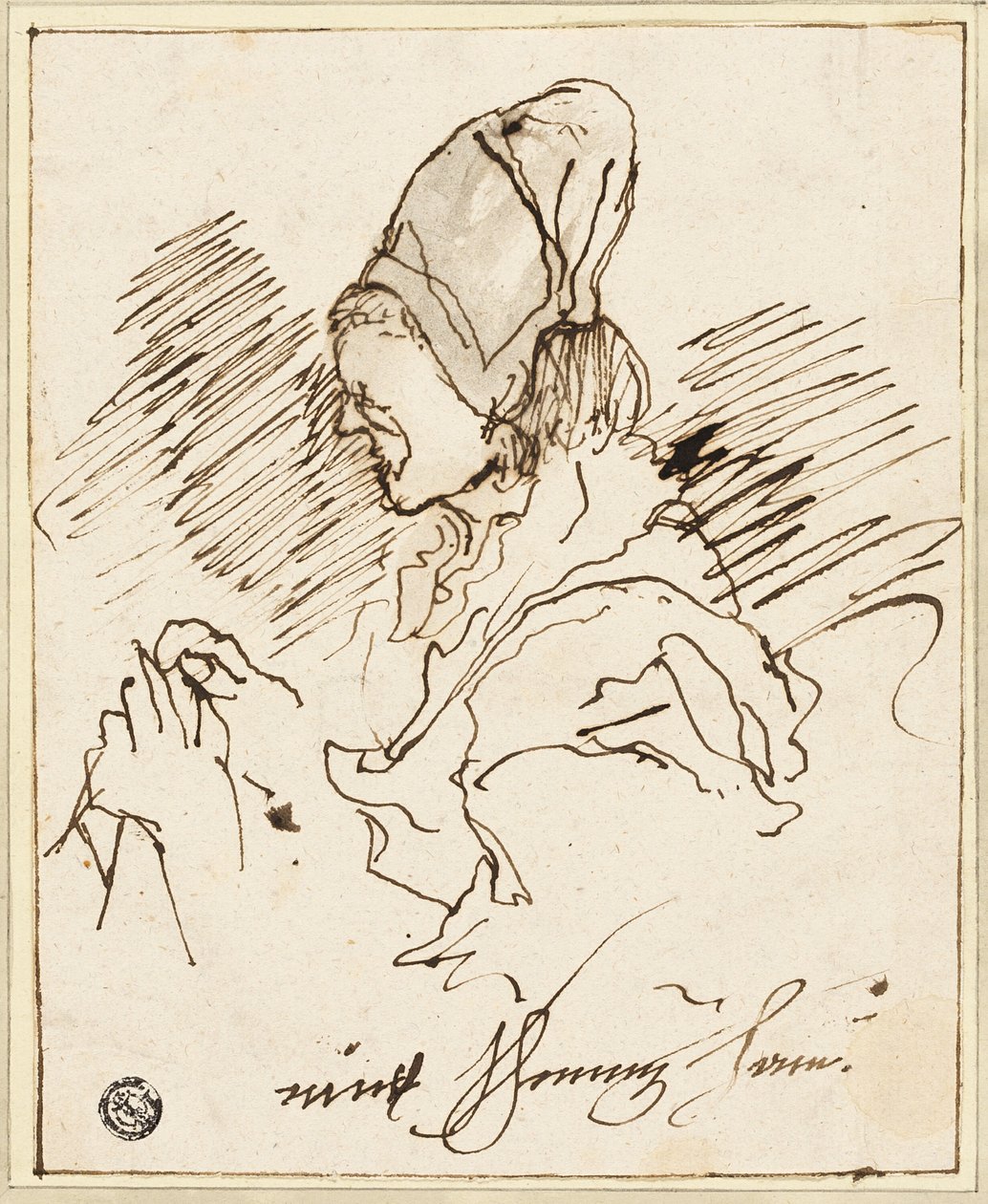 Couturière - Claude Jean Baptiste Hoin