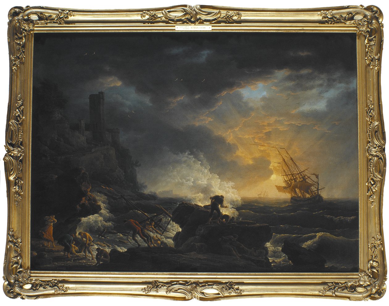 Naufrage - Claude Joseph Vernet