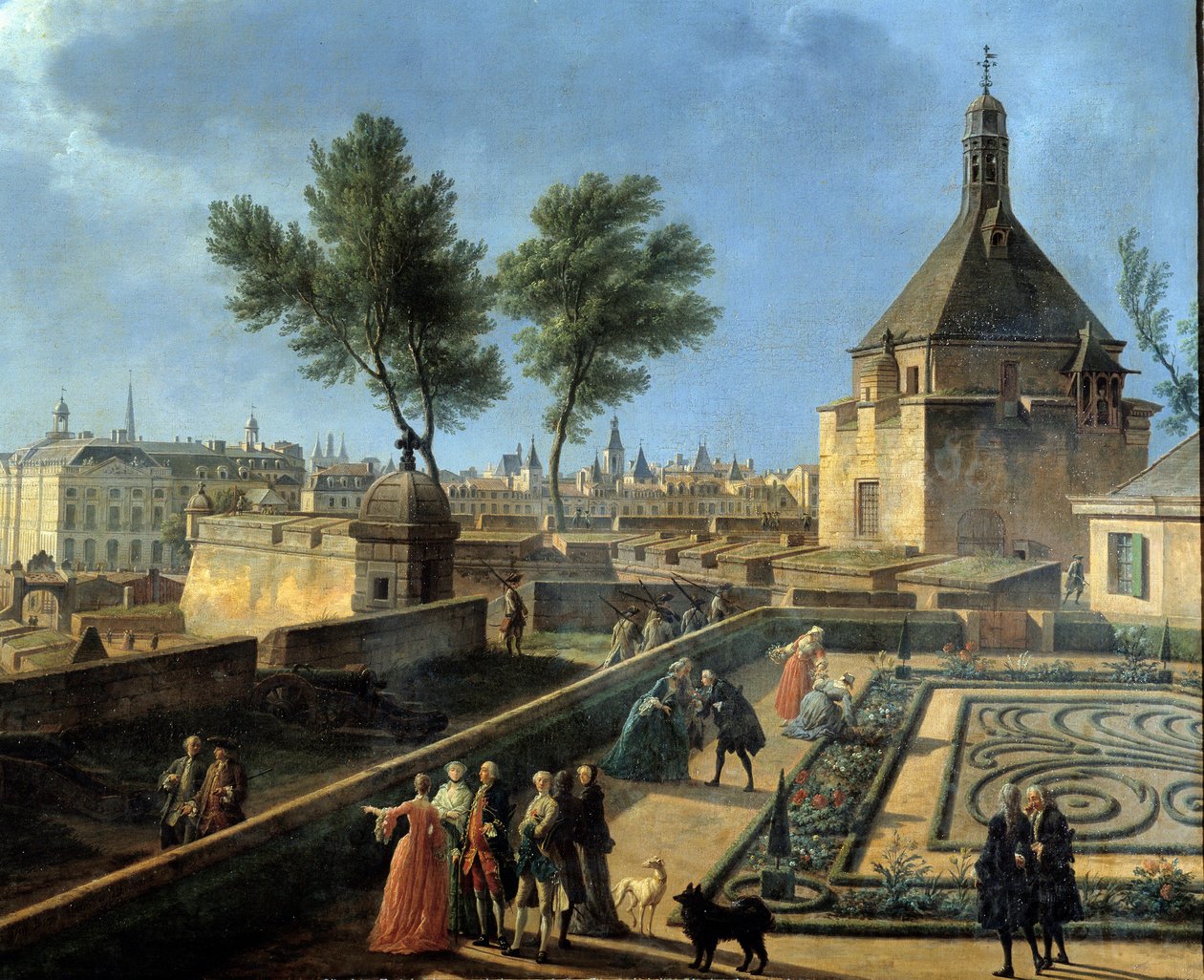 Claude-Joseph Vernet. Le port de Marseille. Musée de la Marine Paris - Claude Joseph Vernet