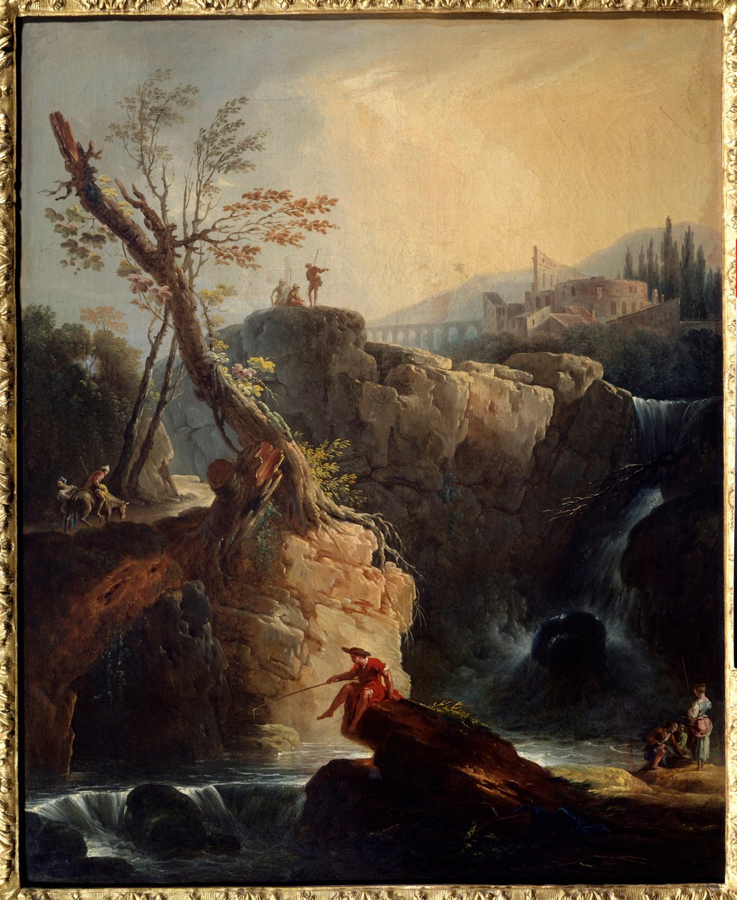 La cascade - Claude Joseph Vernet