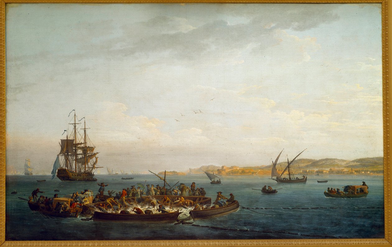 Pêche au thon - Claude Joseph Vernet