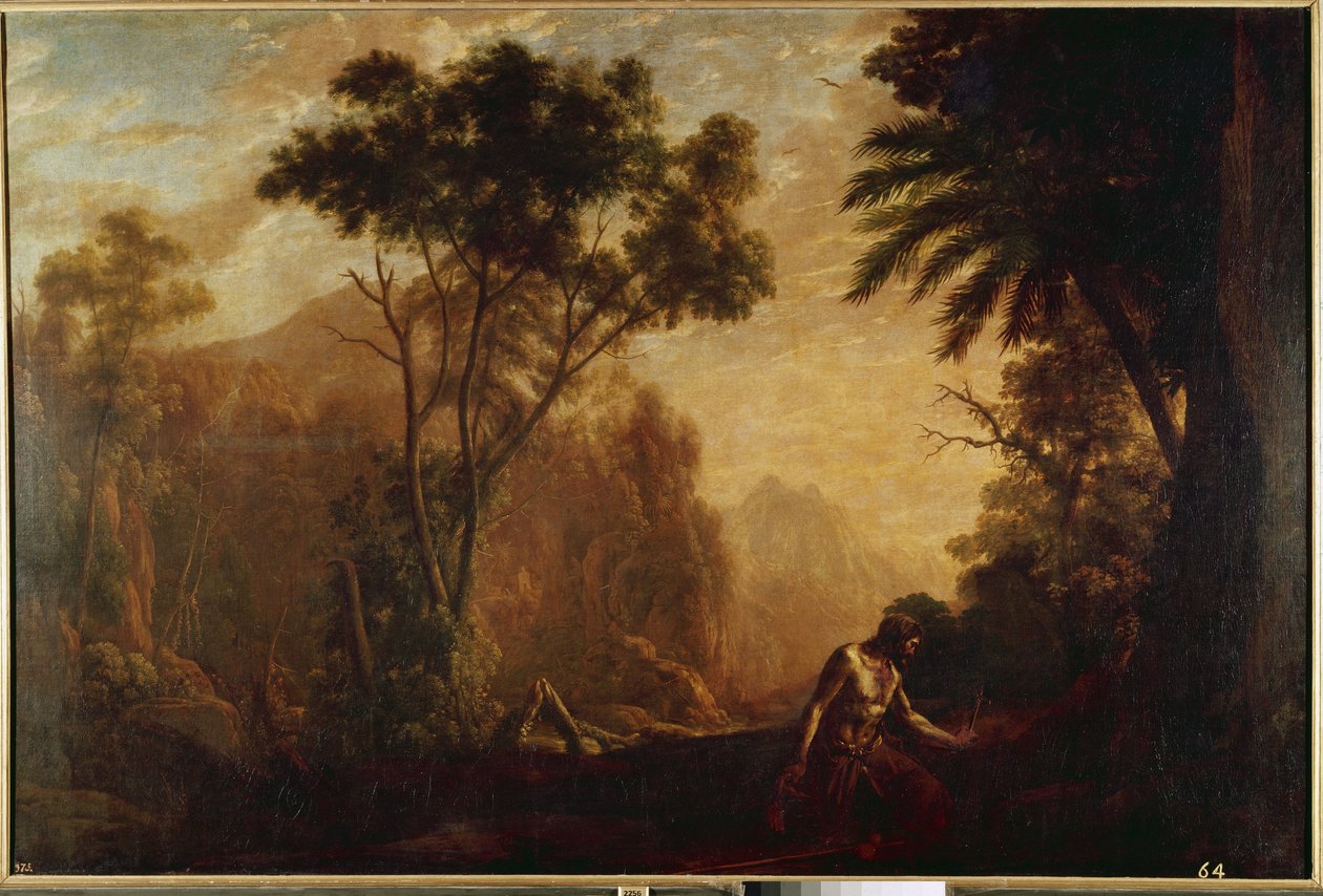 Paysage avec Saint Onuphrius - Claude Lorrain
