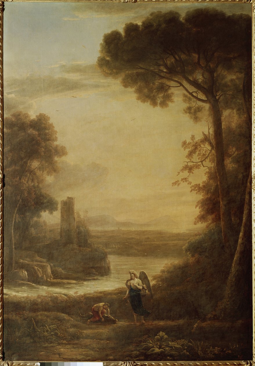 Paysage avec Tobie et l