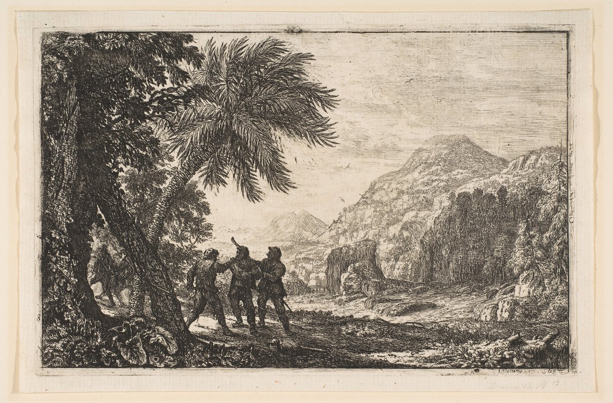 Paysage avec brigands, 1633 - Claude Lorrain