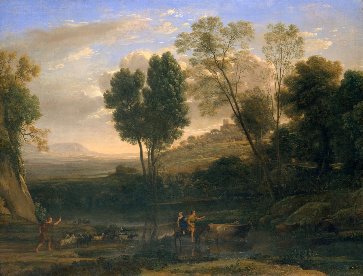 Lever de soleil - Claude Lorrain