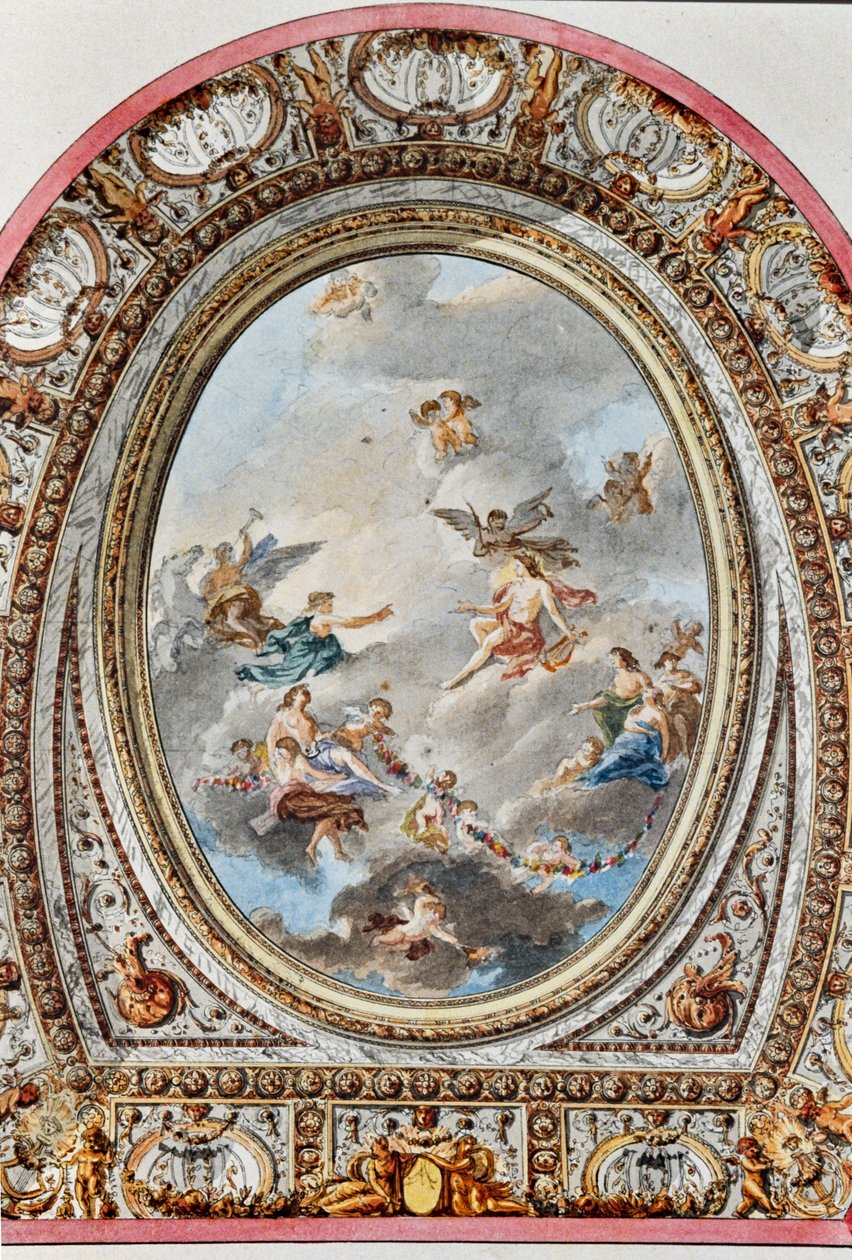 Le plafond du théâtre, de 