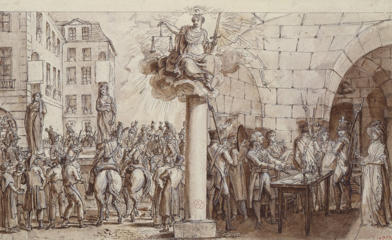 La veuve Morin et sa fille Angélique Delaporte à la Conciergerie et punies d