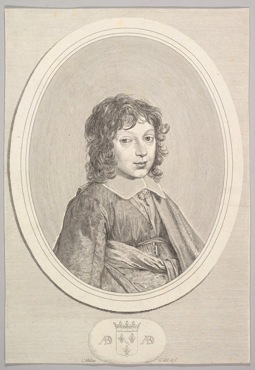 Armand de Bourbon, prince de Conti - Claude Mellan