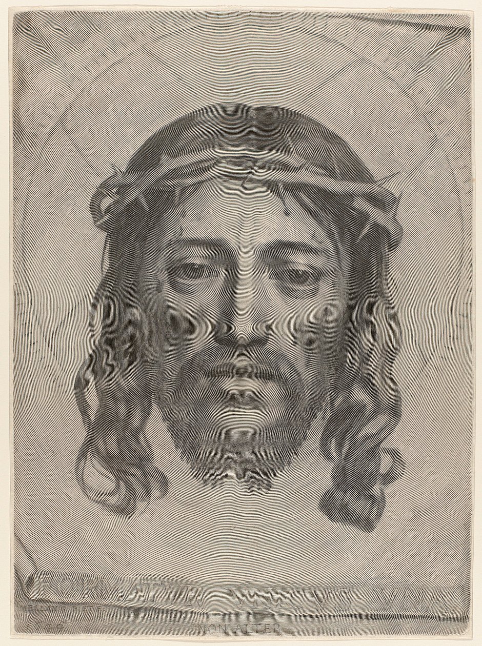 Le visage du Christ - Claude Mellan