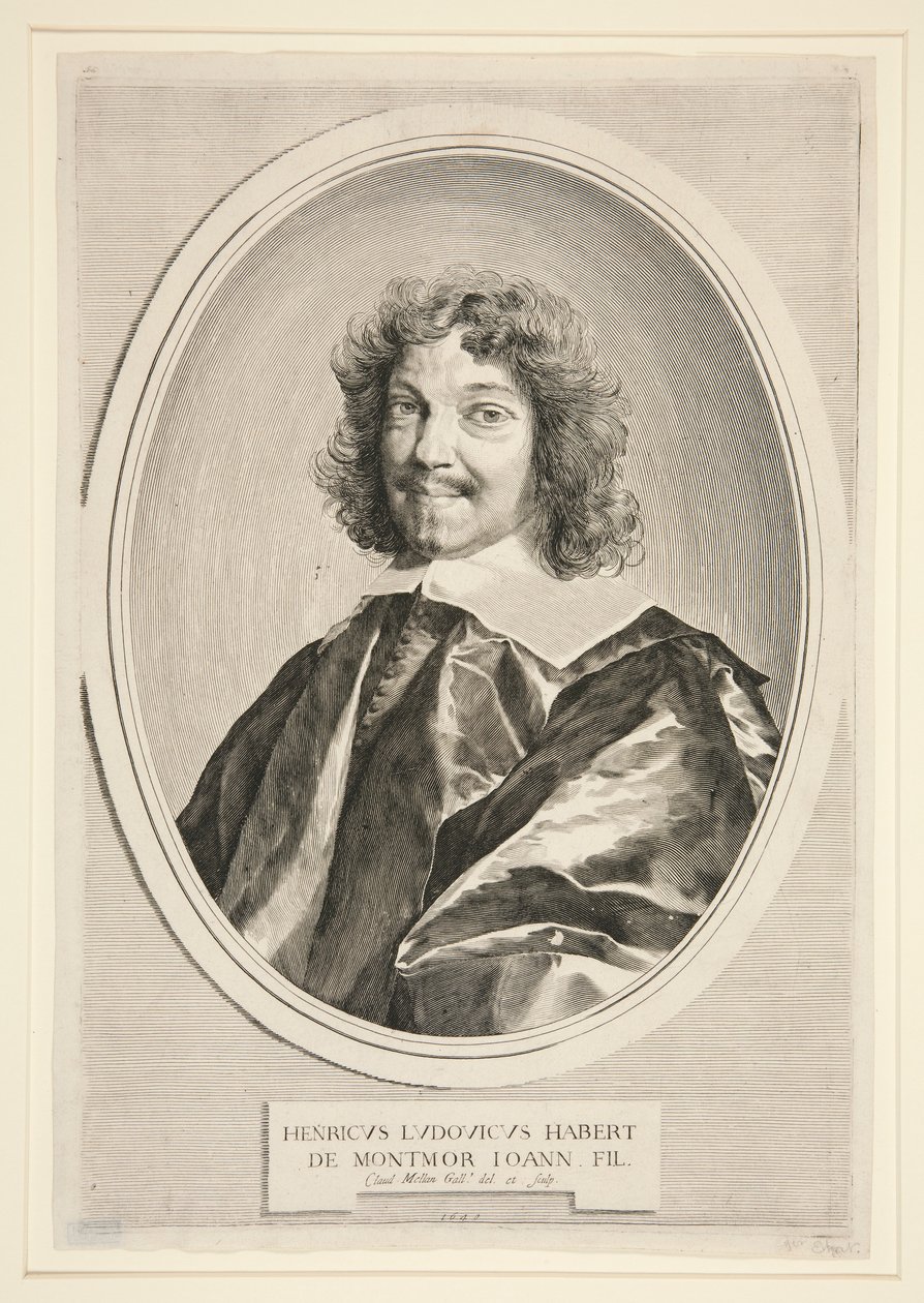 Henri Louis Habert de Montmor - Claude Mellan