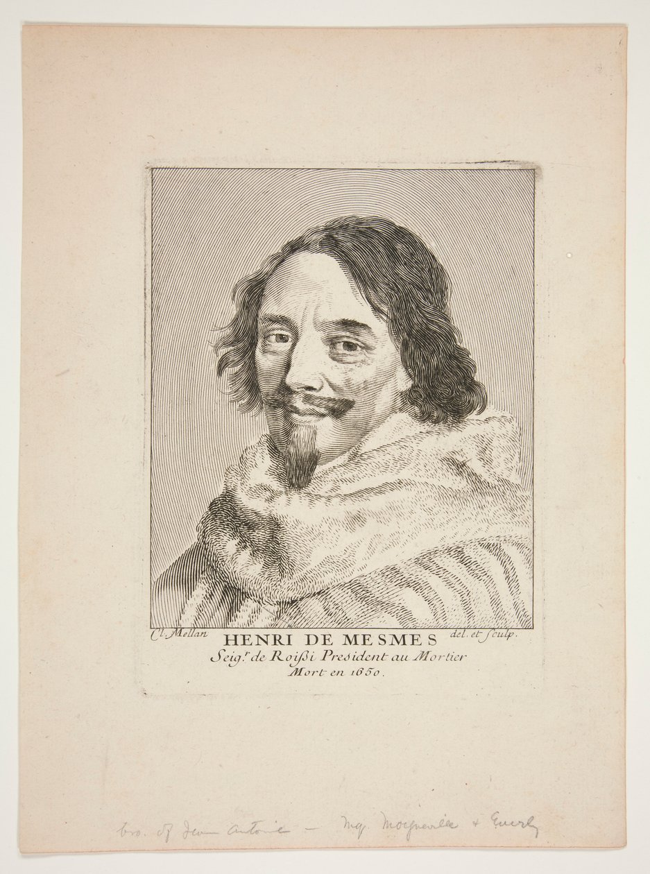 Henri de Mesmes - Claude Mellan
