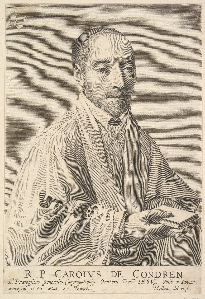 Le Père Charles de Condren - Claude Mellan