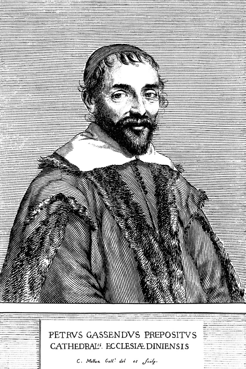 Pierre Gassendi, philosophe, scientifique, astronome et mathématicien français, 17e siècle - Claude Mellan