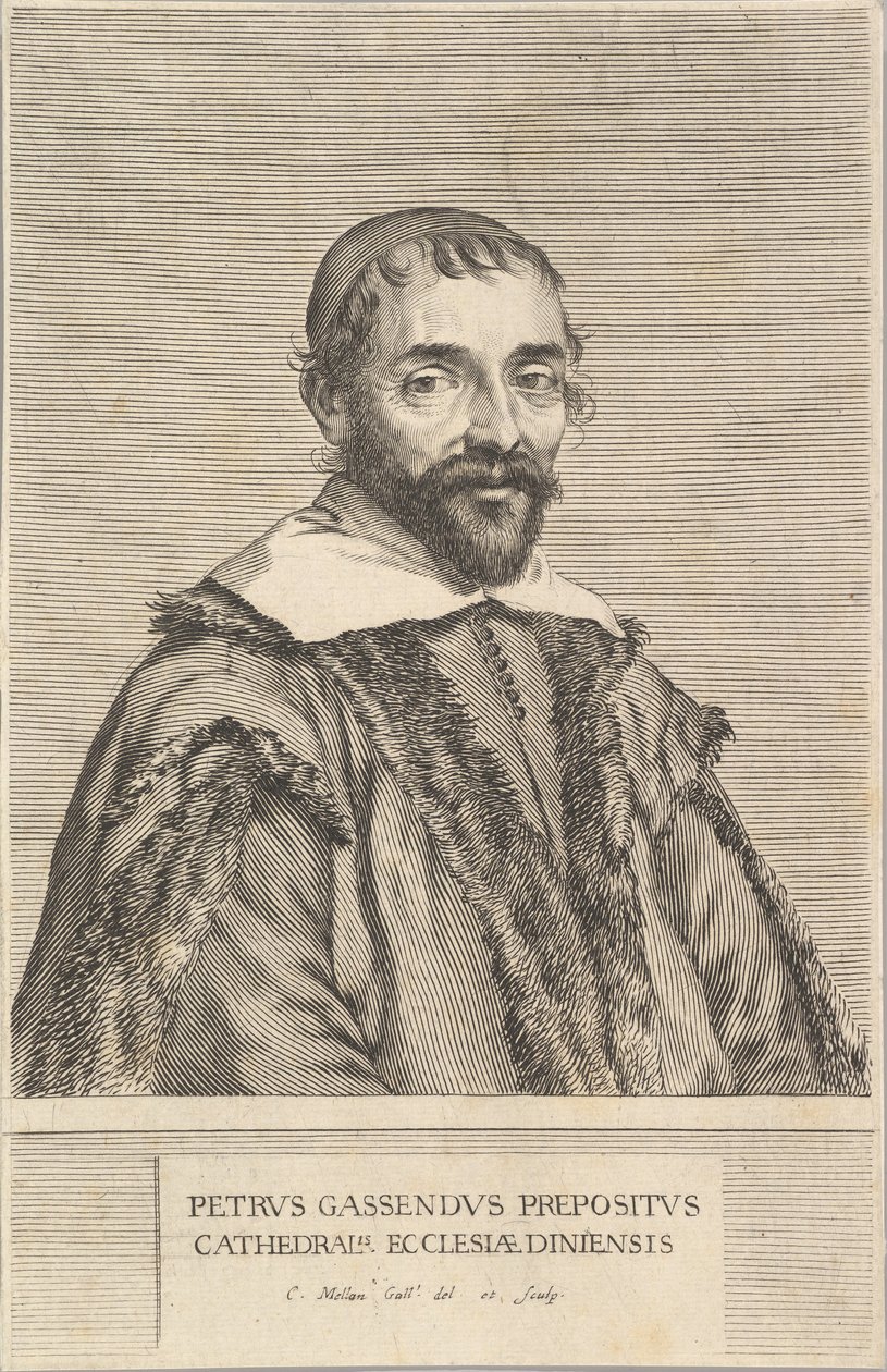 Pierre Gassendi, vers 1637 ou 1638 - Claude Mellan
