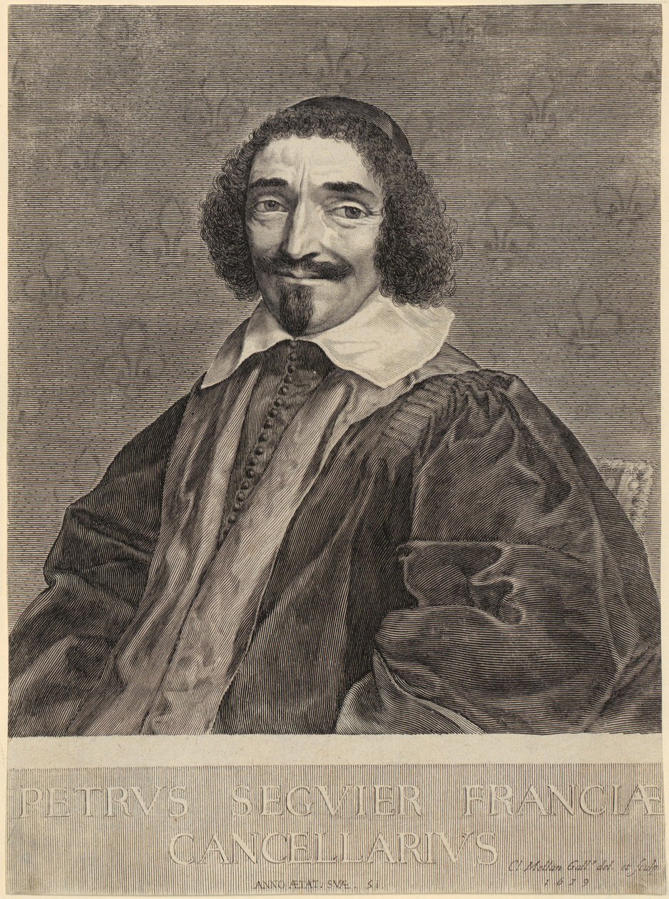Portrait du chancelier Pierre Séguier - Claude Mellan