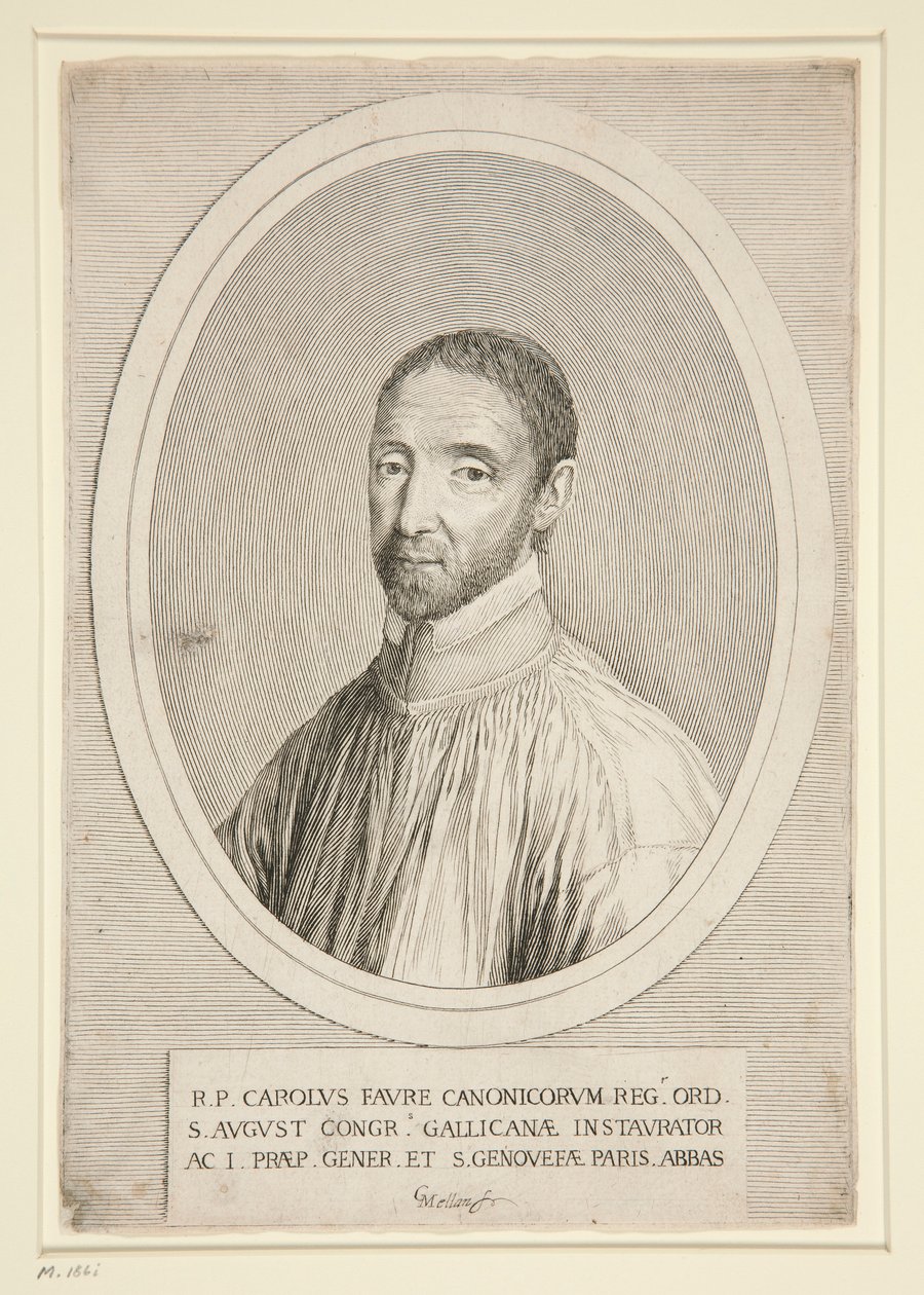 Portrait de Charles Favre - Claude Mellan