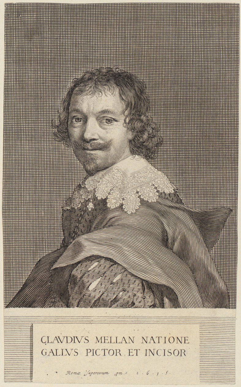 Autoportrait de Claude Mellan - Claude Mellan