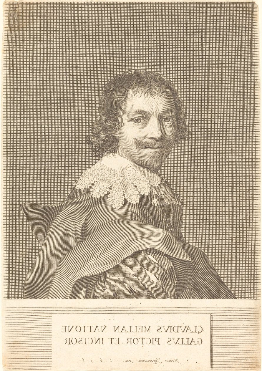 Autoportrait - Claude Mellan