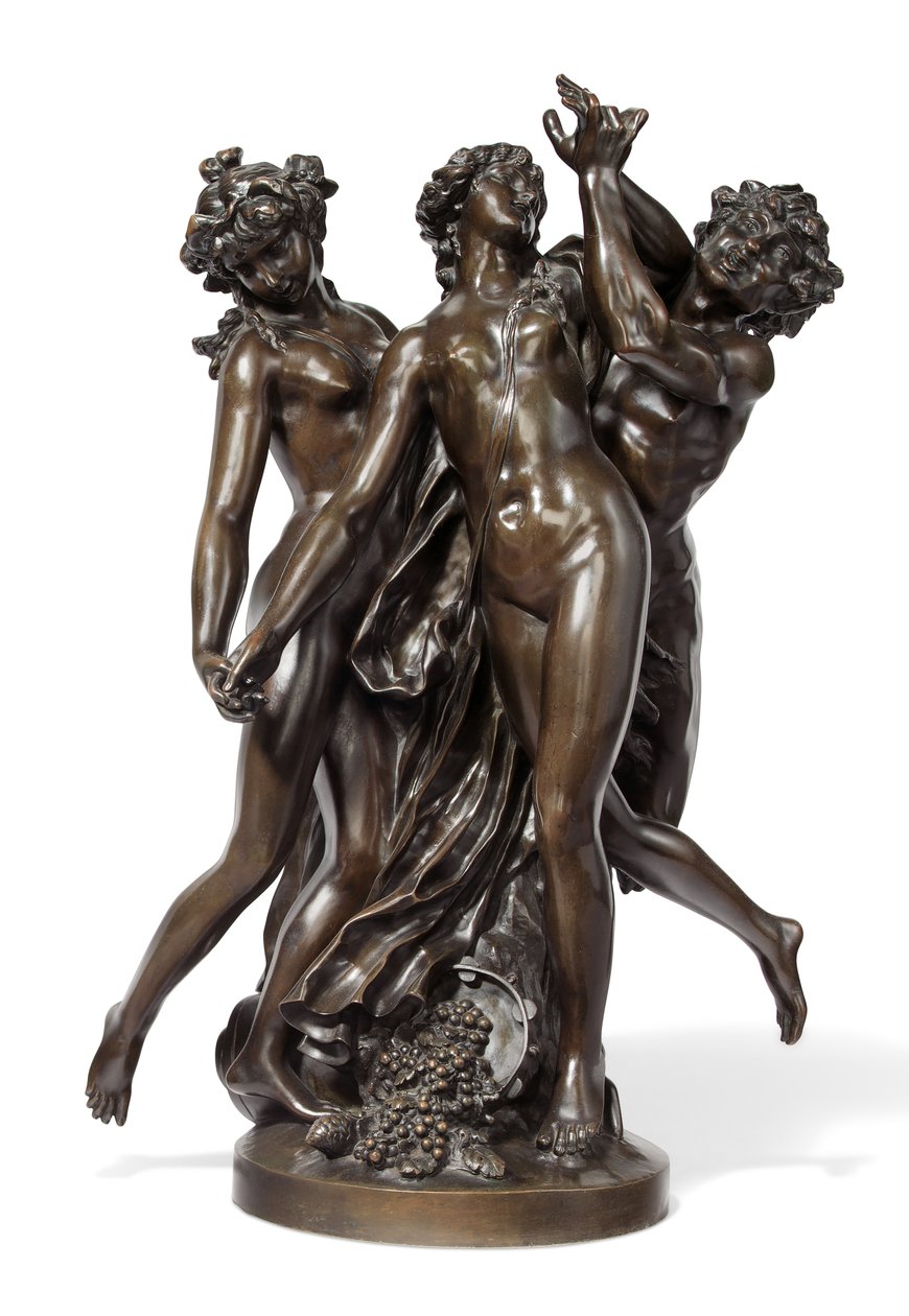 Les Trois Grâces, vers 1860 - Claude Michel (after) Clodion