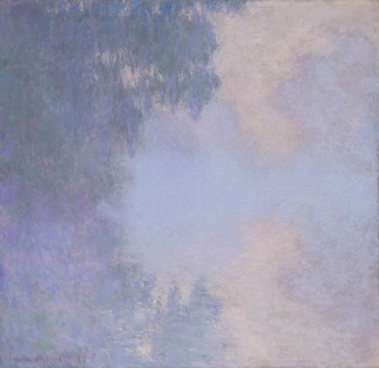 Branche de la Seine près de Giverny, Brouillard, 1897 - Claude Monet