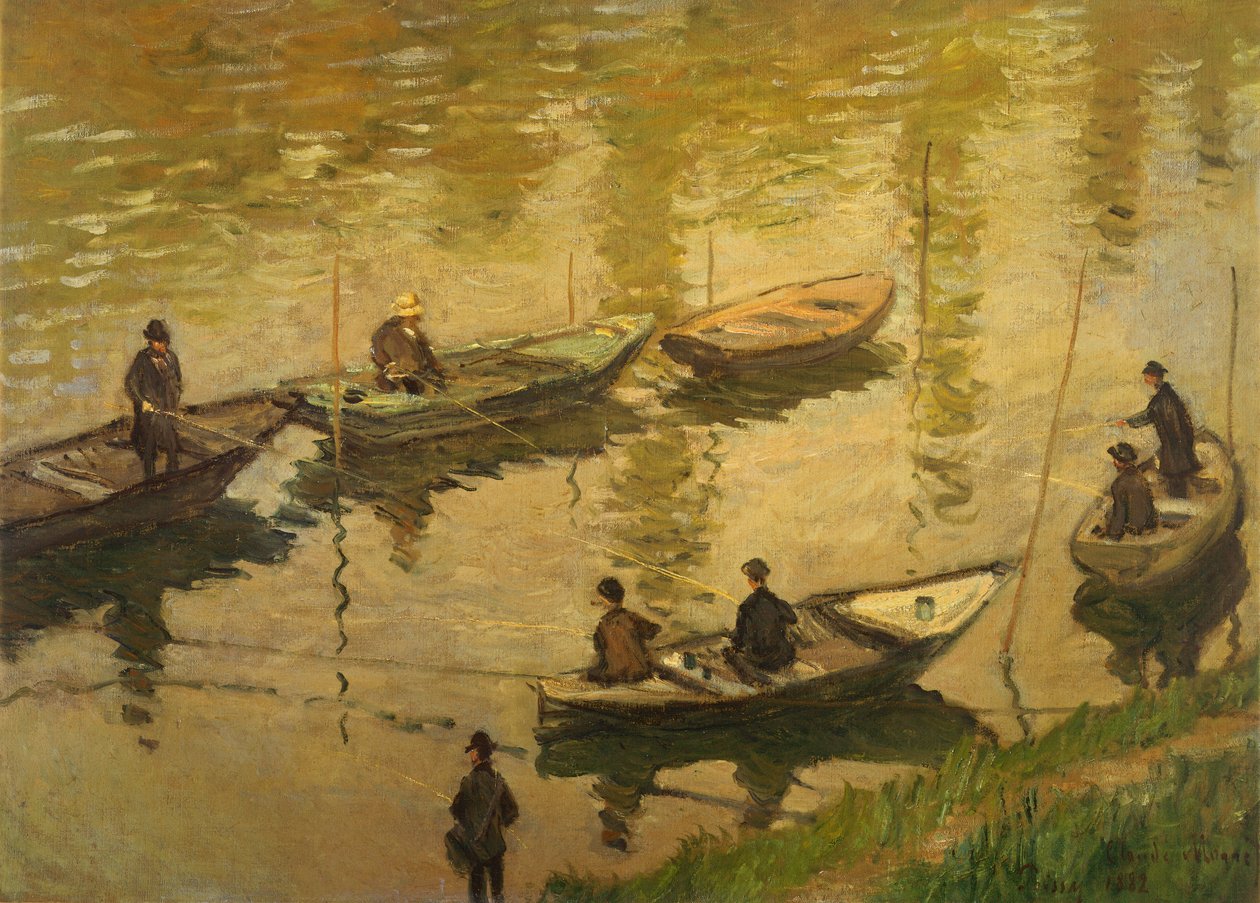 Pêcheurs sur la Seine - Claude Monet