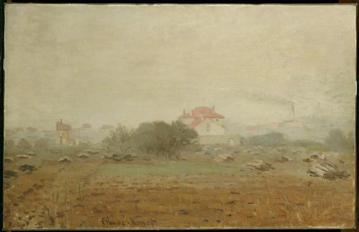 Brouillard, 1872 - Claude Monet