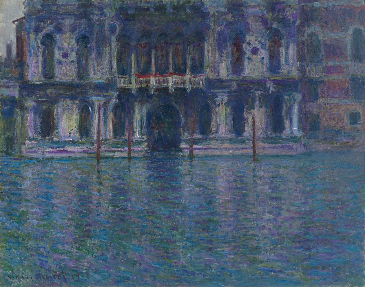 Allemand : Le Palais Contarini Le Palais Contarini - Claude Monet
