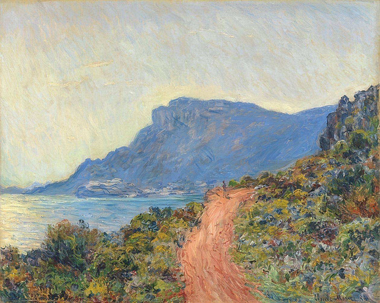 La Corniche près de Monaco - Claude Monet