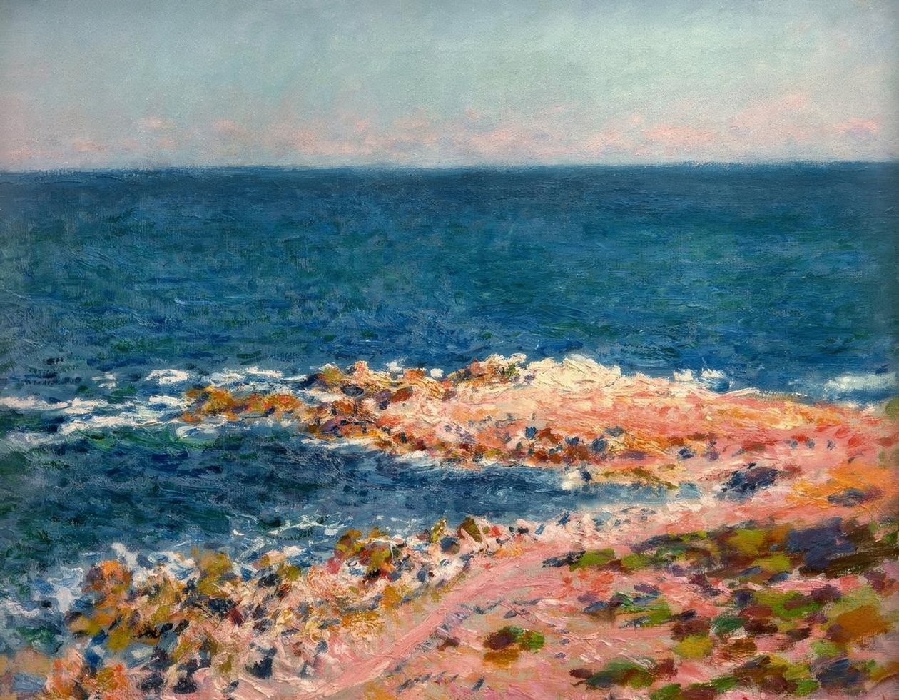 La Grande Bleue à Antibes - Claude Monet