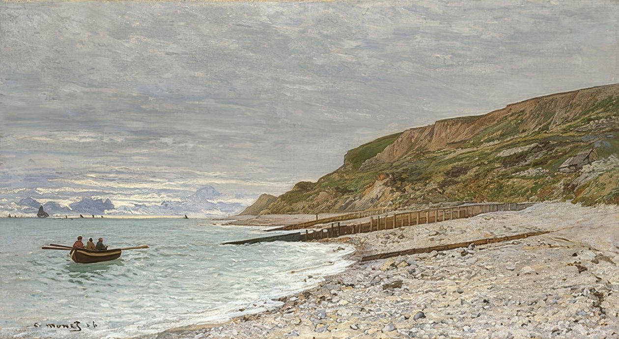 La Pointe de la Hève, Sainte-Adresse. 1864 - Claude Monet