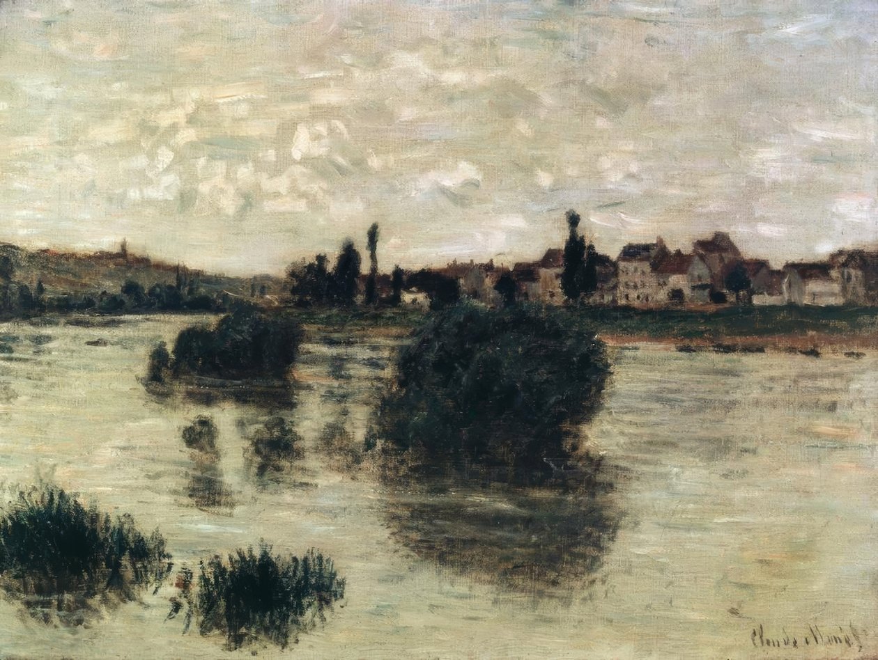 La Seine à Lavacourt - Claude Monet