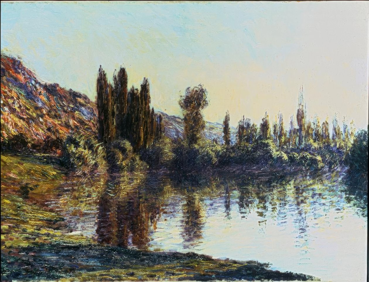 La Seine à Vétheuil - Claude Monet