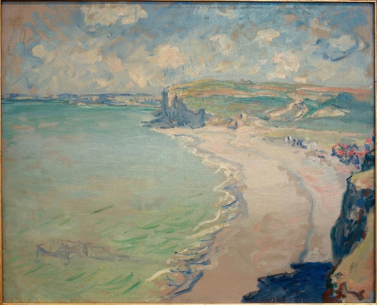 La plage de Pourville - Claude Monet