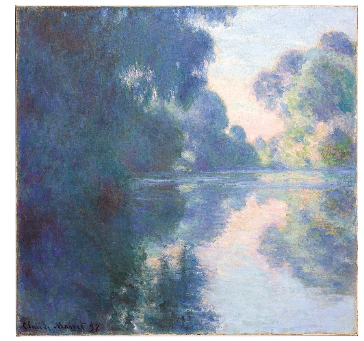 Matinée sur la Seine, 1897 - Claude Monet
