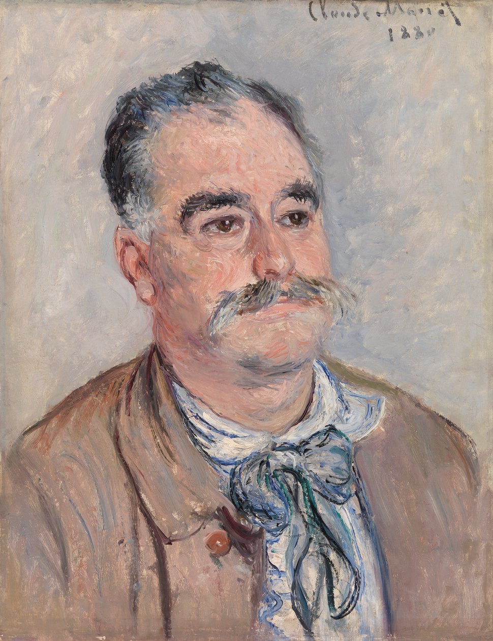 Portrait de Monsieur Coqueret (Père) - Claude Monet