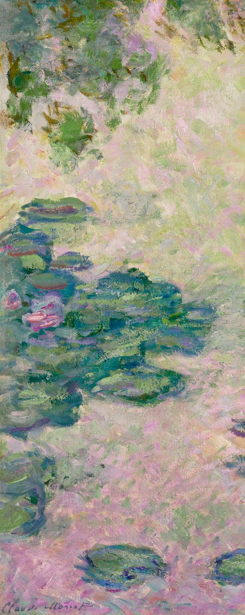 Nymphéas (fragment), c.1912 - Claude Monet