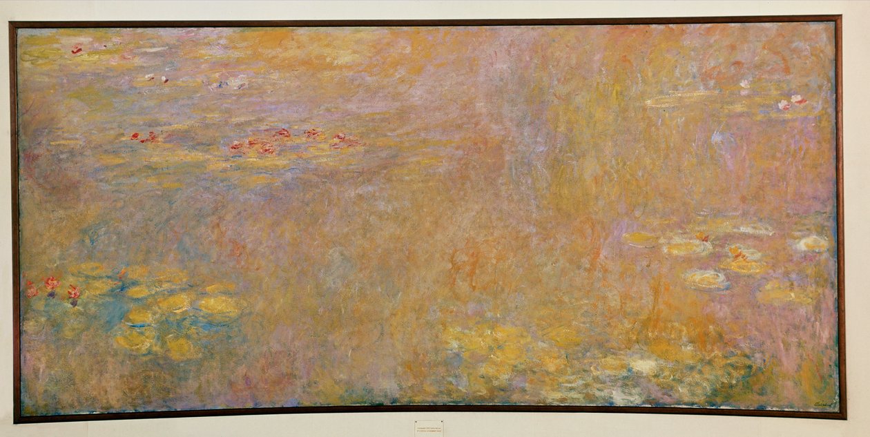 Nymphéas (huile sur toile) - Claude Monet
