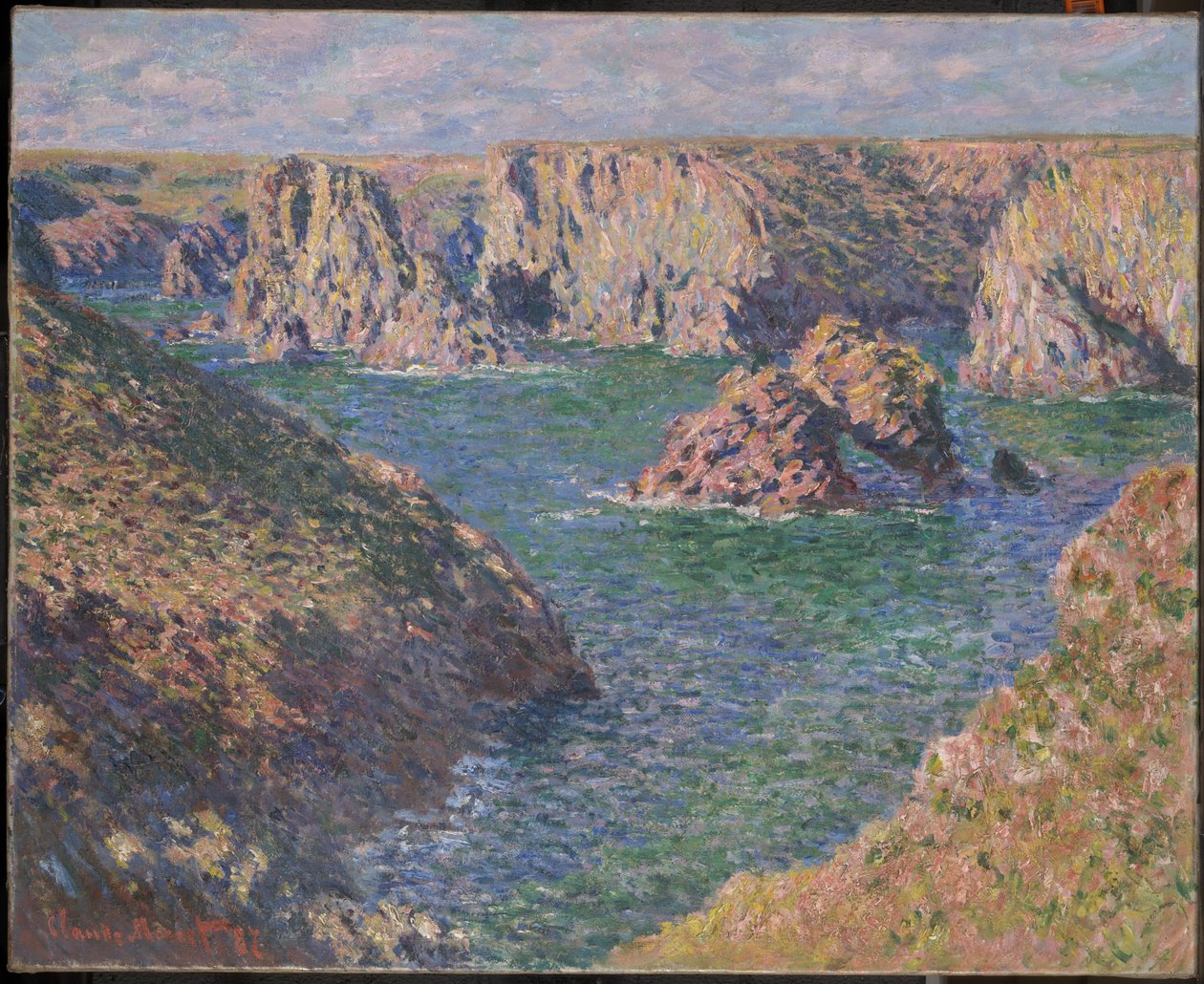 Port-Domois, Belle-Isle - Claude Monet