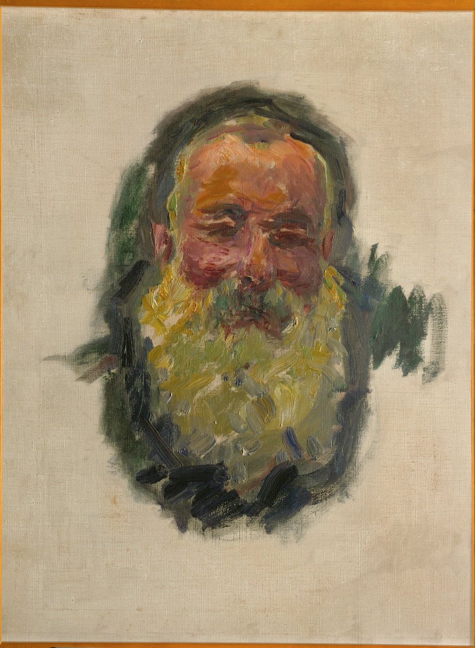 Autoportrait (huile sur toile) - Claude Monet