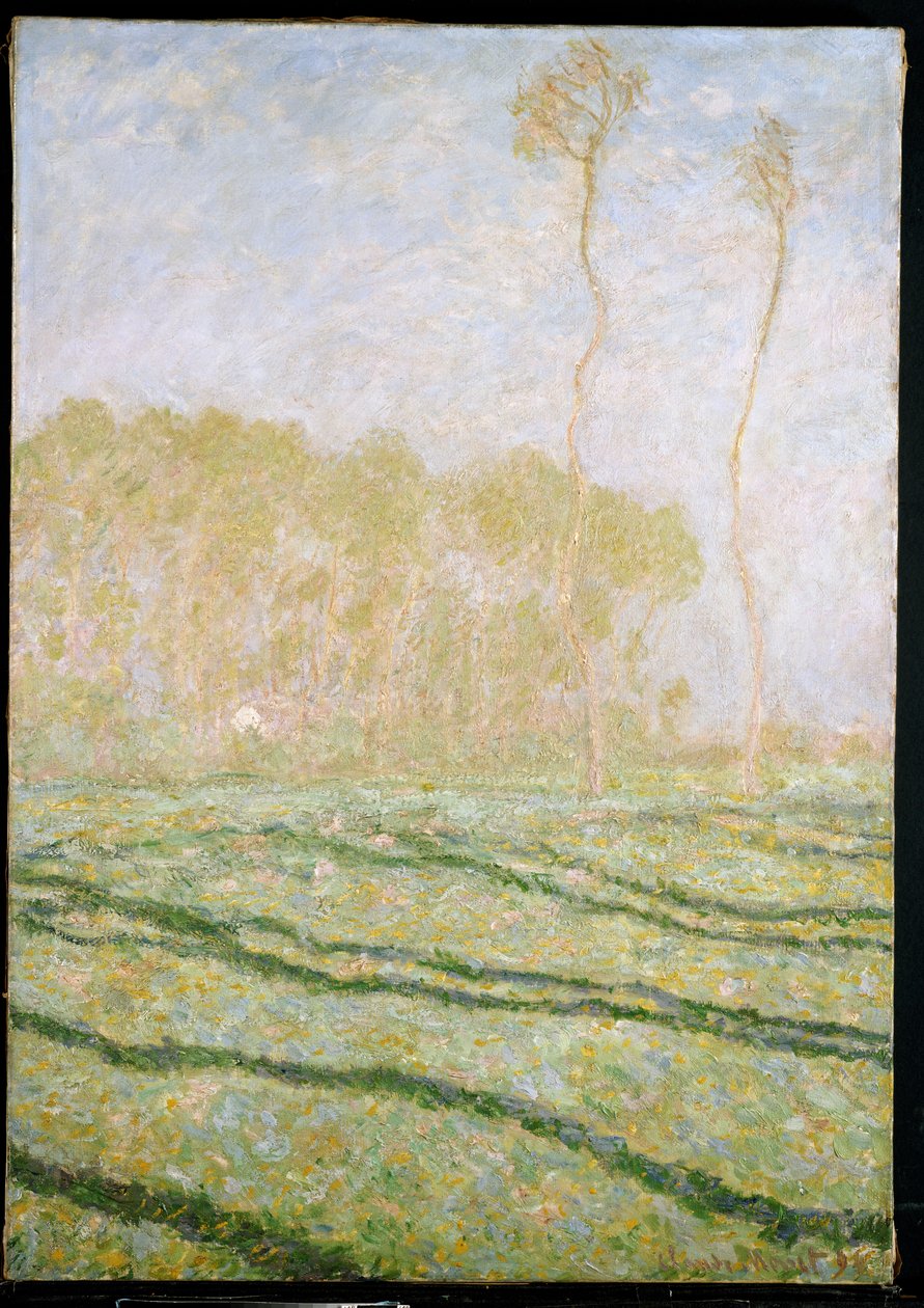 Paysage de printemps à Giverny, 1894 - Claude Monet