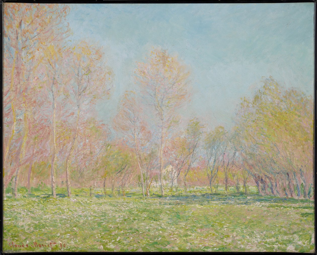 Le printemps à Giverny - Claude Monet