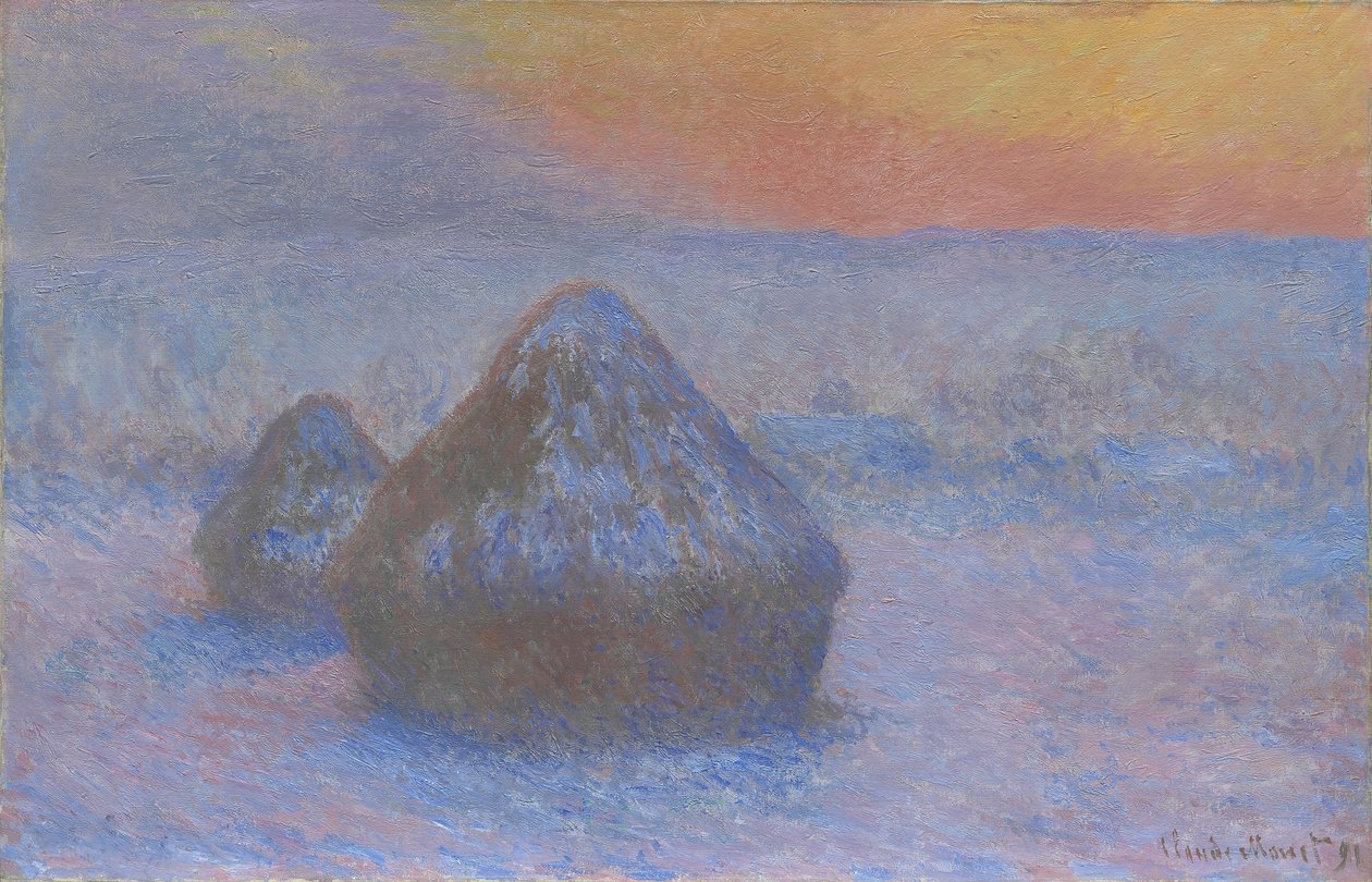 Meules de blé - Claude Monet