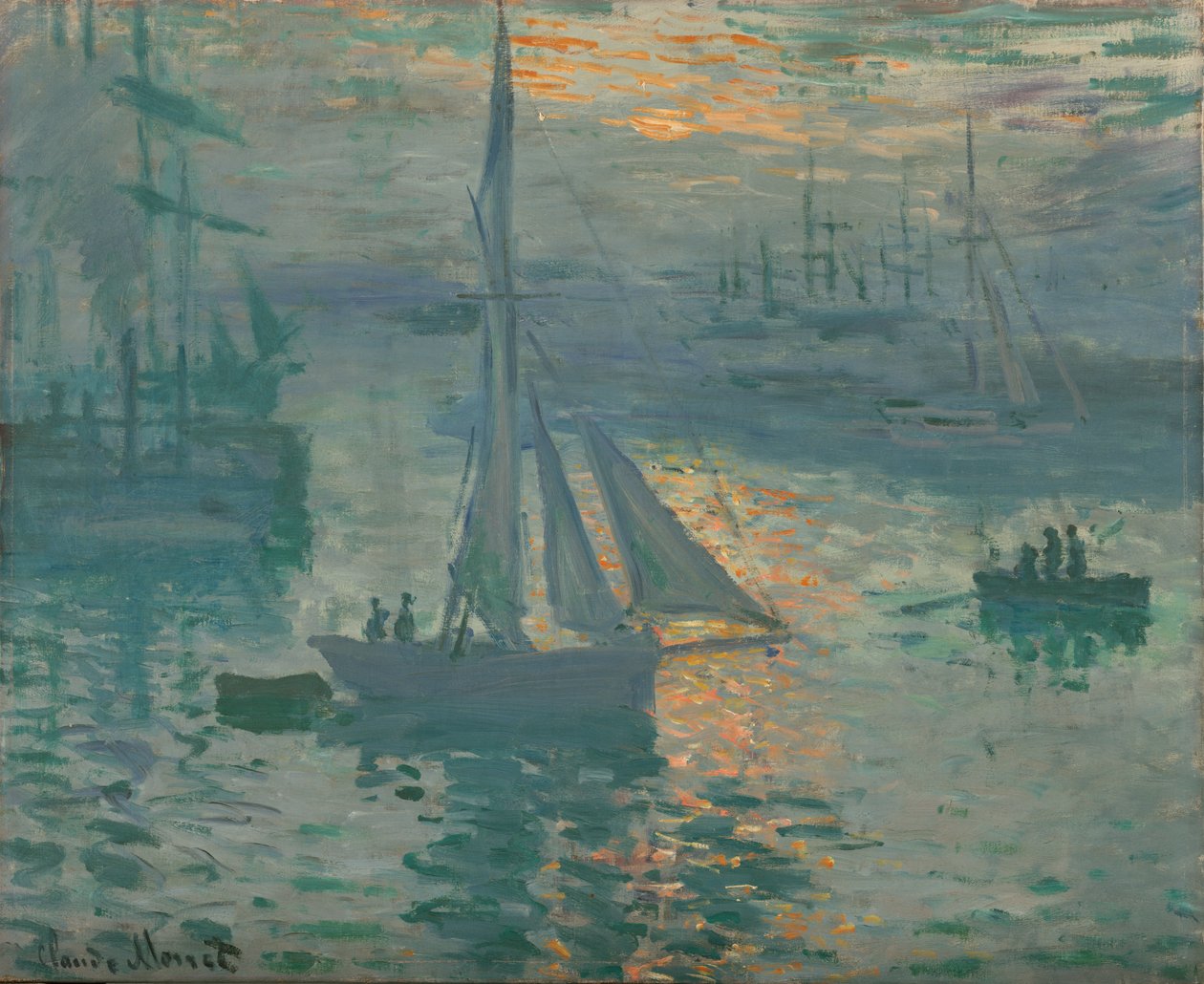 Lever du soleil (Marine) - Claude Monet
