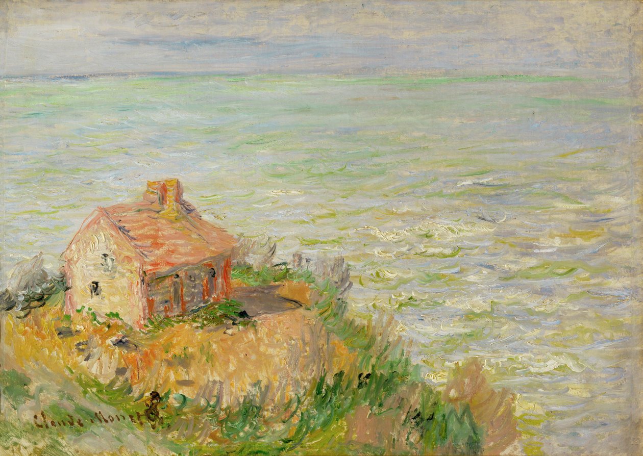 La cabine des douaniers, après-midi (huile sur toile) - Claude Monet