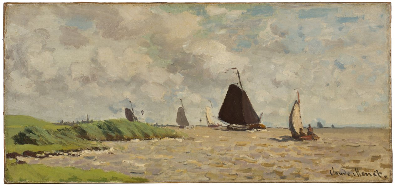 Vue depuis Voorzan - Claude Monet