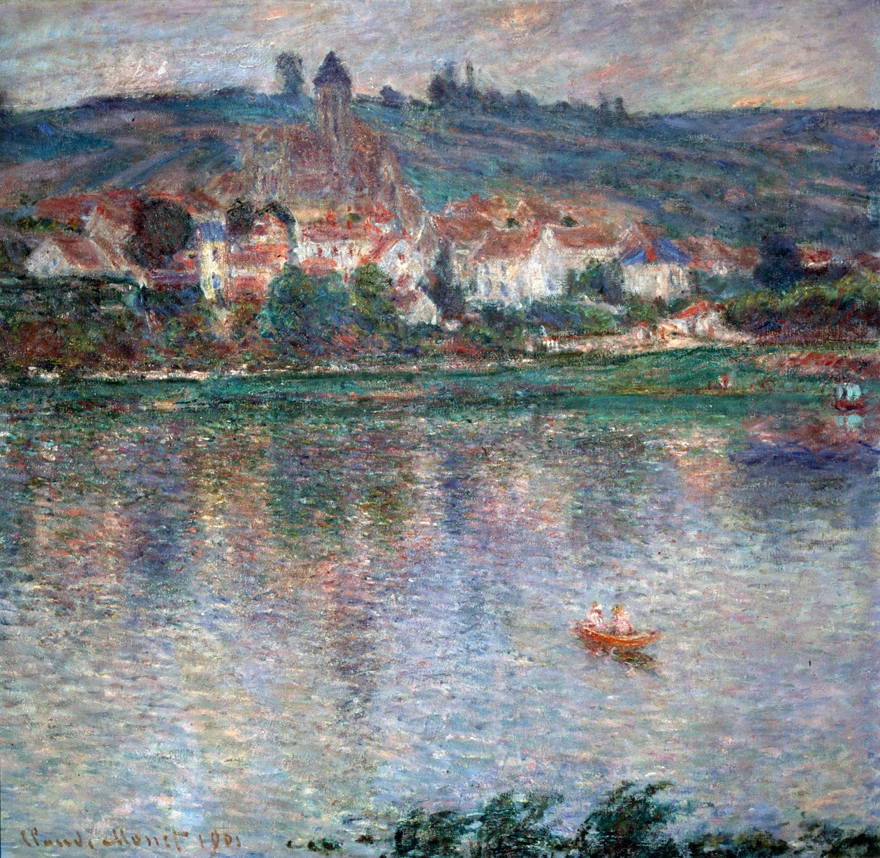 Village Vétheuil, 1901 - Claude Monet