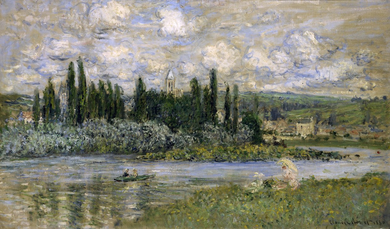 Vue de Vétheuil - Claude Monet