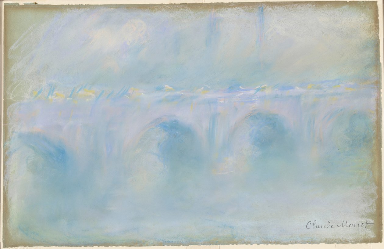 Le pont de Waterloo - Claude Monet