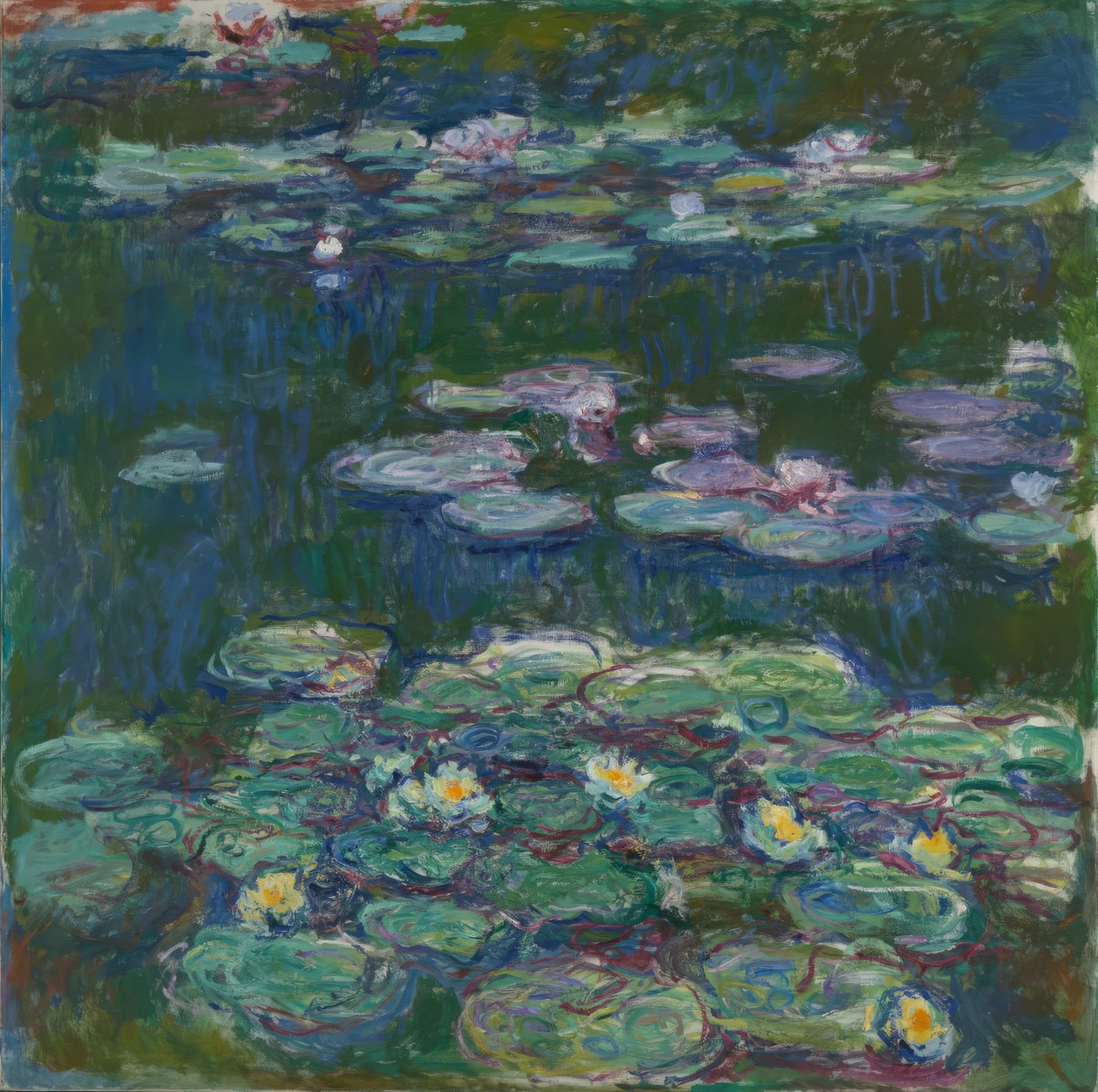 Nénuphars blancs et jaunes - Claude Monet